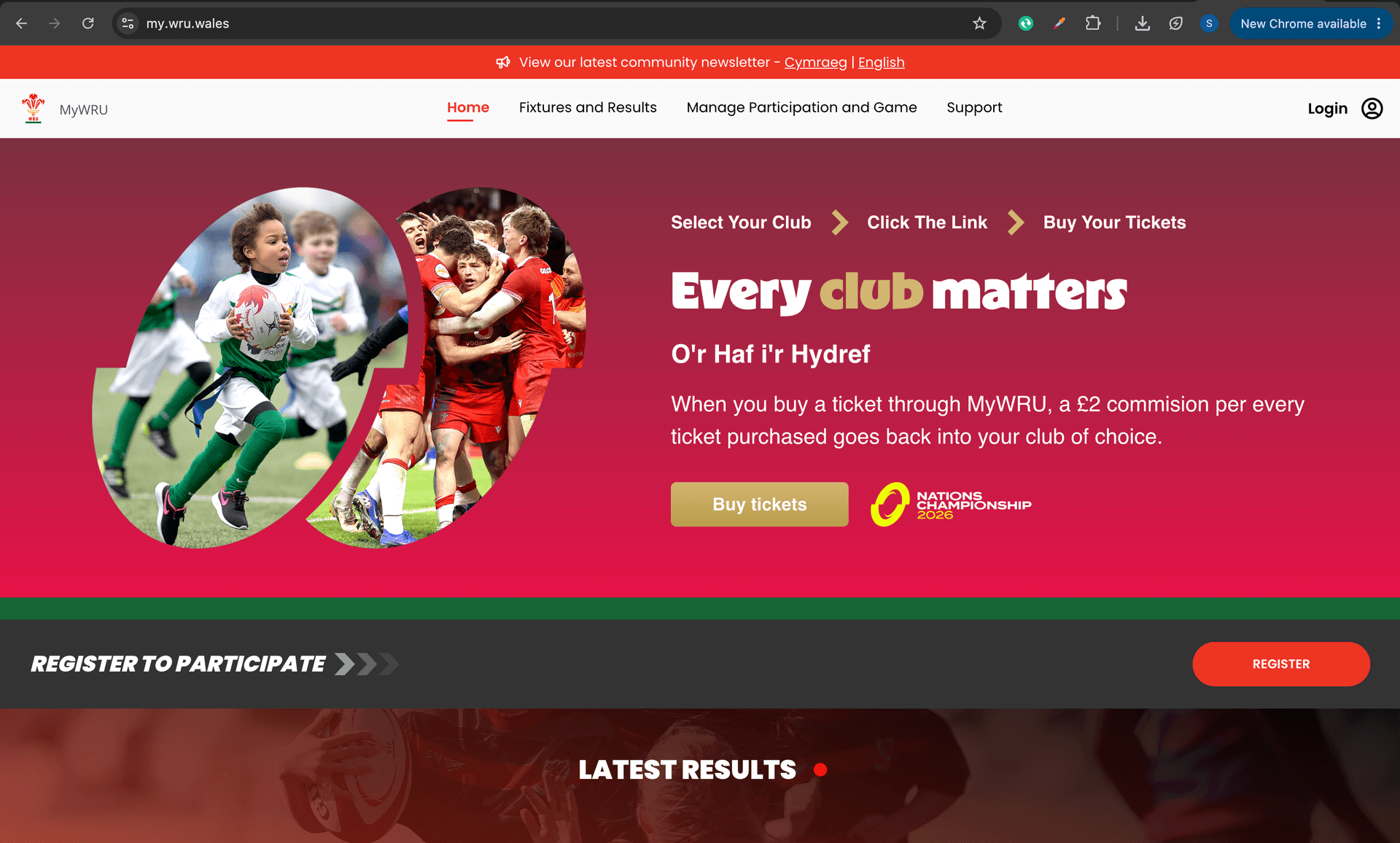 mywru homepage